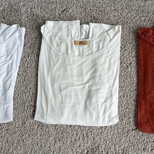 Pack of 8 Long Sleeve Piko Tops